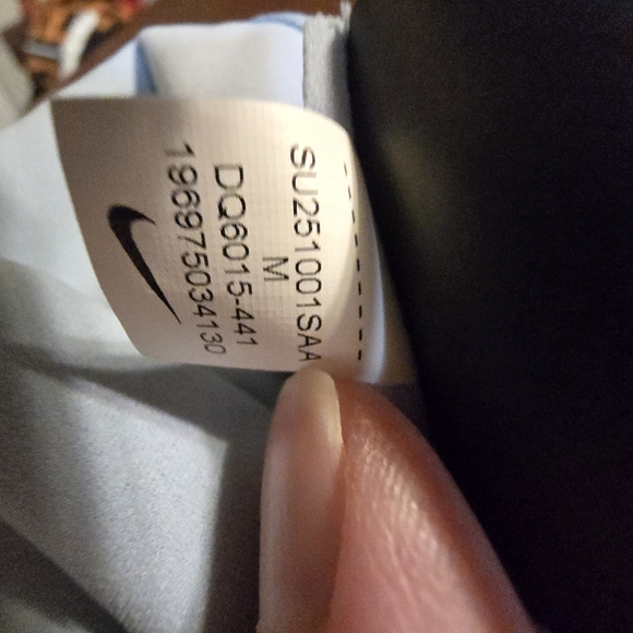 Nike Womens Blue Zenvy Leggings High Waist Stretch DQ6015-441 Size Medium NWT - Picture 9 of 11